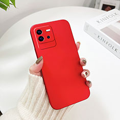 Hard Rigid Plastic Matte Finish Case Back Cover YK2 for Vivo iQOO Neo6 SE 5G Red