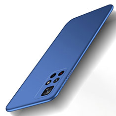 Hard Rigid Plastic Matte Finish Case Back Cover YK2 for Xiaomi Redmi Note 11T 5G Blue