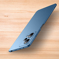 Hard Rigid Plastic Matte Finish Case Back Cover YK2 for Xiaomi Redmi Note 12 5G Blue