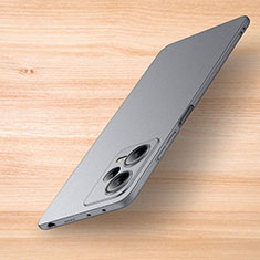 Hard Rigid Plastic Matte Finish Case Back Cover YK2 for Xiaomi Redmi Note 12 5G Gray