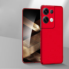 Hard Rigid Plastic Matte Finish Case Back Cover YK2 for Xiaomi Redmi Note 13 5G Red