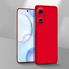 Hard Rigid Plastic Matte Finish Case Back Cover YK3 for Oppo A78 5G Red