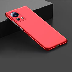 Hard Rigid Plastic Matte Finish Case Back Cover YK3 for Xiaomi Mi 13 Lite 5G Red