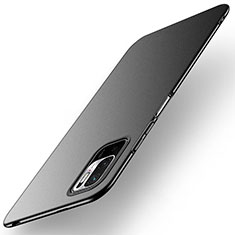 Hard Rigid Plastic Matte Finish Case Back Cover YK3 for Xiaomi Redmi Note 10 5G Black