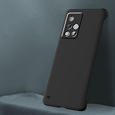 Hard Rigid Plastic Matte Finish Case Back Cover YK3 for Xiaomi Redmi Note 11S 5G Black