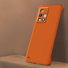 Hard Rigid Plastic Matte Finish Case Back Cover YK3 for Xiaomi Redmi Note 11T 5G Orange