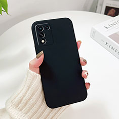 Hard Rigid Plastic Matte Finish Case Back Cover YK4 for Oppo K9S 5G Black