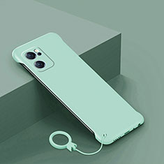 Hard Rigid Plastic Matte Finish Case Back Cover YK4 for Oppo Reno7 SE 5G Matcha Green