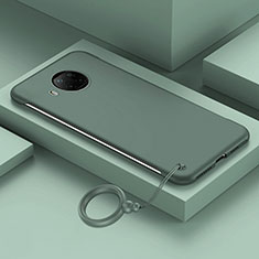 Hard Rigid Plastic Matte Finish Case Back Cover YK4 for Xiaomi Mi 10T Lite 5G Midnight Green