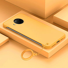 Hard Rigid Plastic Matte Finish Case Back Cover YK4 for Xiaomi Mi 10T Lite 5G Yellow