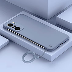 Hard Rigid Plastic Matte Finish Case Back Cover YK4 for Xiaomi Mi 11X Pro 5G Lavender Gray