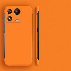 Hard Rigid Plastic Matte Finish Case Back Cover YK4 for Xiaomi Mi 13 5G Orange