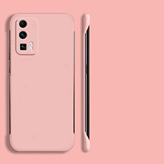 Hard Rigid Plastic Matte Finish Case Back Cover YK4 for Xiaomi Poco F5 Pro 5G Pink
