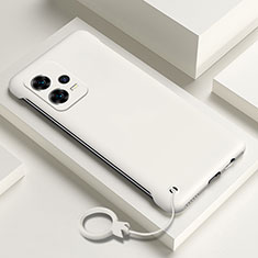 Hard Rigid Plastic Matte Finish Case Back Cover YK4 for Xiaomi Redmi Note 12 Pro 5G White