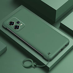 Hard Rigid Plastic Matte Finish Case Back Cover YK4 for Xiaomi Redmi Note 12 Pro+ Plus 5G Midnight Green