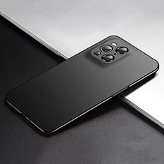 Hard Rigid Plastic Matte Finish Case Back Cover YK5 for Oppo Find X3 5G Black