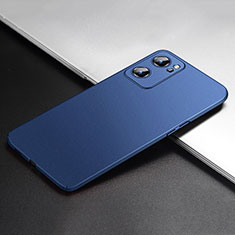 Hard Rigid Plastic Matte Finish Case Back Cover YK5 for Oppo Reno7 SE 5G Blue