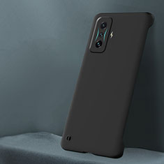 Hard Rigid Plastic Matte Finish Case Back Cover YK5 for Xiaomi Poco F4 GT 5G Black