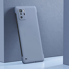 Hard Rigid Plastic Matte Finish Case Back Cover YK5 for Xiaomi Poco X3 GT 5G Lavender Gray