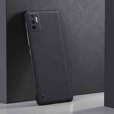 Hard Rigid Plastic Matte Finish Case Back Cover YK5 for Xiaomi Redmi Note 11 SE 5G Black