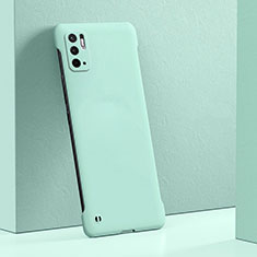 Hard Rigid Plastic Matte Finish Case Back Cover YK5 for Xiaomi Redmi Note 11 SE 5G Cyan