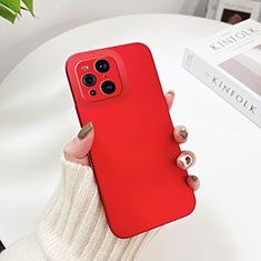 Hard Rigid Plastic Matte Finish Case Back Cover YK6 for Oppo Find X3 Pro 5G Red