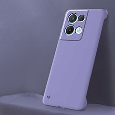 Hard Rigid Plastic Matte Finish Case Back Cover YK6 for Oppo Reno8 Pro+ Plus 5G Purple
