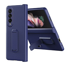 Hard Rigid Plastic Matte Finish Case Back Cover ZL1 for Samsung Galaxy Z Fold4 5G Blue
