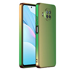 Hard Rigid Plastic Matte Finish Case Back Cover ZL1 for Xiaomi Mi 10i 5G Green