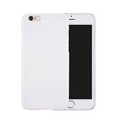 Hard Rigid Plastic Matte Finish Case for Apple iPhone 6 Plus White