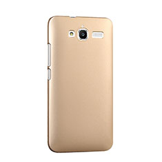 Hard Rigid Plastic Matte Finish Case for Huawei Ascend GX1 Gold