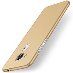 Hard Rigid Plastic Matte Finish Case for Huawei G9 Plus Gold