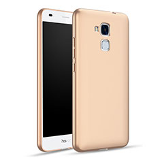 Hard Rigid Plastic Matte Finish Case for Huawei GR5 Mini Gold