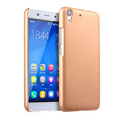 Hard Rigid Plastic Matte Finish Case for Huawei Honor 4A Gold