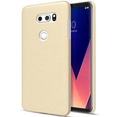 Hard Rigid Plastic Matte Finish Case for LG V30 Gold