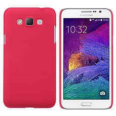 Hard Rigid Plastic Matte Finish Case for Samsung Galaxy Grand Max SM-G720 Red