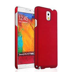 Hard Rigid Plastic Matte Finish Case for Samsung Galaxy Note 3 N9000 Red