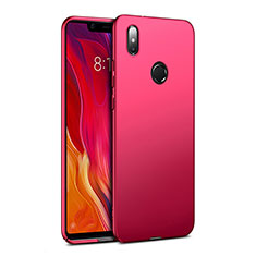 Hard Rigid Plastic Matte Finish Case for Xiaomi Mi 8 SE Red