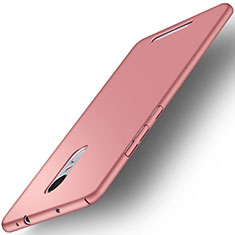 Hard Rigid Plastic Matte Finish Case for Xiaomi Redmi Note 3 MediaTek Rose Gold