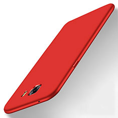 Hard Rigid Plastic Matte Finish Case M01 for Samsung Galaxy C9 Pro C9000 Red