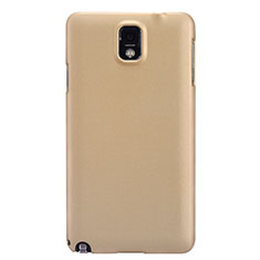 Hard Rigid Plastic Matte Finish Case M02 for Samsung Galaxy Note 3 N9000 Gold