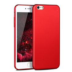 Hard Rigid Plastic Matte Finish Case P04 for Apple iPhone 6S Red