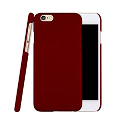 Hard Rigid Plastic Matte Finish Cover for Apple iPhone 6 Red Wine