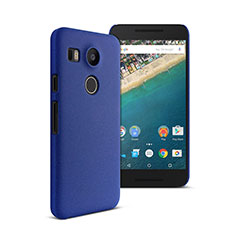 Hard Rigid Plastic Matte Finish Cover for Google Nexus 5X Blue