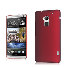 Hard Rigid Plastic Matte Finish Cover for HTC One Max Red