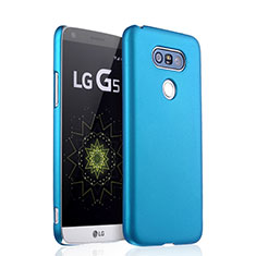 Hard Rigid Plastic Matte Finish Cover for LG G5 Sky Blue