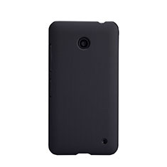Hard Rigid Plastic Matte Finish Cover for Nokia Lumia 630 Black