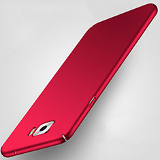 Hard Rigid Plastic Matte Finish Cover for Samsung Galaxy C5 Pro C5010 Red