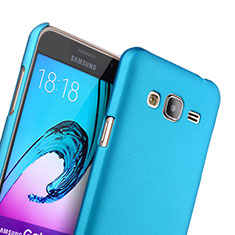 Hard Rigid Plastic Matte Finish Cover for Samsung Galaxy J3 Sky Blue