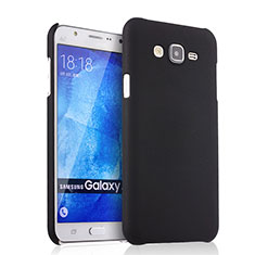 Hard Rigid Plastic Matte Finish Cover for Samsung Galaxy J7 SM-J700F J700H Black